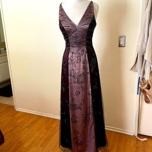 ✨💜90s/00s Y2K Long Formal Beaded Maxi Dress💜✨